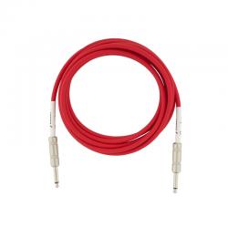 Инструментальный кабель, красный, 10' FENDER 10 OR INST CABLE FRD