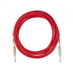 Инструментальный кабель, красный, 18,6' FENDER 18.6 OR INST CABLE FRD