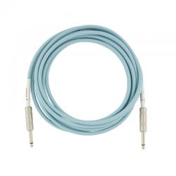 Инструментальный кабель, синий, 10' FENDER 10 OR INST CABLE DBL