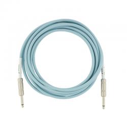 Инструментальный кабель, синий, 15' FENDER 15 OR INST CABLE DBL