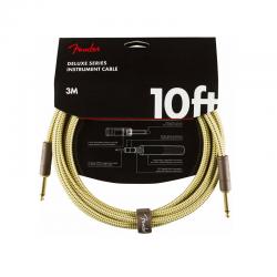 Инструментальный кабель, твид, 10' FENDER DELUXE 10 INST CABLE TWD