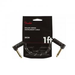 Инструментальный кабель, черный твид, 1' FENDER DELUXE 1 INST CABLE BTD