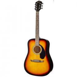 Акустическая гитара с чехлом, цвет санберст FENDER FA-125 DREADNOUGHT, SB WN