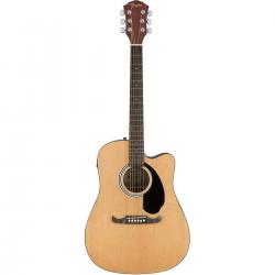 Электроакустическая гитара, цвет натуральный FENDER FA-125CE DREAD NATURAL WN