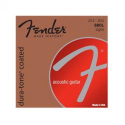 Комплект струн FENDER Dura-Tone 880L 80/20 Coated 12-52