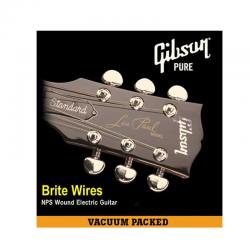 Струны для электрогитары GIBSON SEG-700ULMC BRITE WIRES NPS WOUND .009-.046