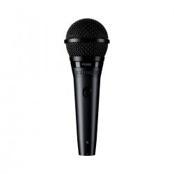 Кардиоидный вокальный микрофон c выключателем, с кабелем XLR-1/4` SHURE PGA58-QTR-E