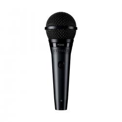 Кардиоидный вокальный микрофон c выключателем, с кабелем XLR-XLR SHURE PGA58-XLR-E