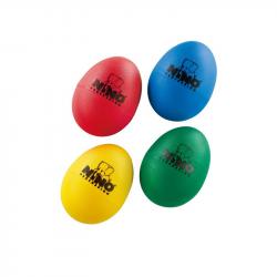 Набор разноцветных шейкеров-яиц, 4 шт, материал: пластик MEINL NINOSET540