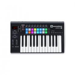 MK2 миди-клавиатура с полноцвенными пэдами NOVATION Launchkey 25