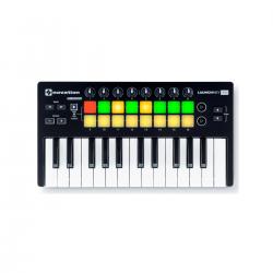 Контроллер, 25 клавиш, 16 полноцветных пэдов NOVATION LaunchKey Mini MK2