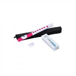 Блок-флейта TooT, материал - пластик, цвет - белый/розовый, в комплекте - жёсткий чехол NUVO TooT White/Pink