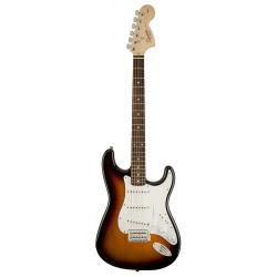 Электрогитара, цвет коричневый санбёрст SQUIER by FENDER Affinity Stratocaster RW Brown Sunburst