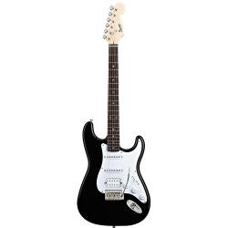 Электрогитара, цвет черный SQUIER by FENDER Bullet Strat Tremolo RW Black