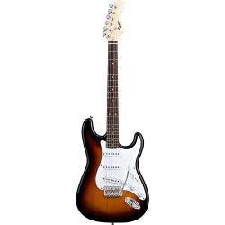 Электрогитара, цвет коричневый санберст SQUIER by FENDER Bullet Strat Tremolo RW Brown Sunburst