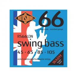 Струны для бас-гитары, никелевое покрытие, 45-105 ROTOSOUND RS66LDN BASS STRINGS NICKEL