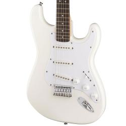 Электрогитара 6 струн, фикс. бридж, белый SQUIER by FENDER Bullet Stratocaster SSS Hard Tail Rosewood Fingerboard Arctic White