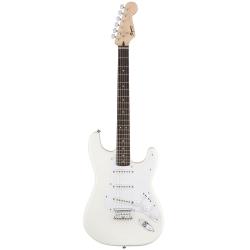 Электрогитара 6 струн, фикс. бридж, белый SQUIER by FENDER Bullet Stratocaster SSS Hard Tail Rosewood Fingerboard Arctic White