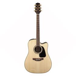 Электроакустическая гитара типа Dreadnought CUTAWAY, цвет натуральный TAKAMINE G50 Series GD51CE Natural