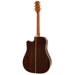 Электроакустическая гитара типа Dreadnought CUTAWAY, цвет натуральный TAKAMINE G70 Series GD71CE Natural