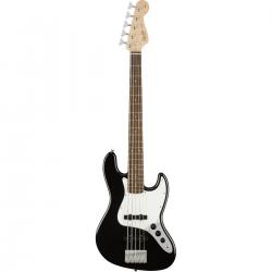 5-струнная бас-гитара, цвет чёрный SQUIER by FENDER SQ AFF J BASS V LRL BLK