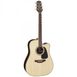 Электроакустическая гитара типа DREADNOUGHT CUTAWAY, цвет натуральный, верхняя дека - массив ели, TAKAMINE G50 SERIES GD51CE-NAT