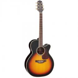 Электроакустическая гитара типа NEX CUTAWAY, цвет санберст, верхняя дека массив ели, нижняя дека TAKAMINE G70 SERIES GN71CE-BSB