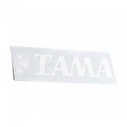 Наклейка на пластик с логотипом белая TAMA TLS100WH