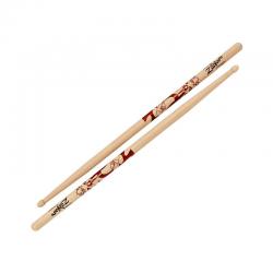 Барабанные палочки с деревянным наконечником, именные, материал: орех ZILDJIAN ZASDG DAVID GROHL ARTIST SERIES