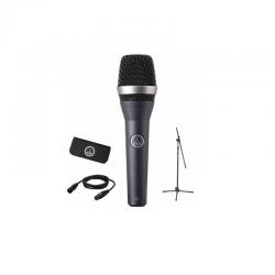 Комплект: микрофон D5 + стойка-журавль + микрофонный шнур 5м. AKG D5 Stage Pack
