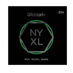 Струна NYXL одиночная струна, обмотка никель .054 D'ADDARIO NYNW054