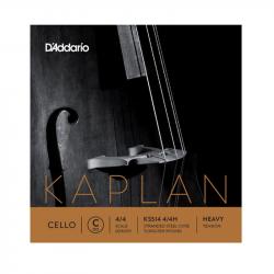 Одиночная струна для виолончели, серия Kaplan, C 4/4 Heavy D'ADDARIO KS514 4/4H