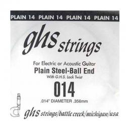Струна отдельная, сталь, для ак и эл. гитар GHS 14