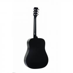 Акустическая гитара, цвет черный JET JD-255 BKS