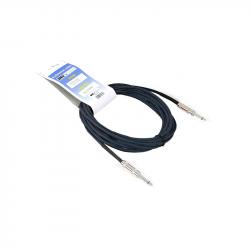 Инструментальный кабель, 6,3 джек моно  6,3 джек моно, длина 3 м (черный) INVOTONE ACI1003/BK