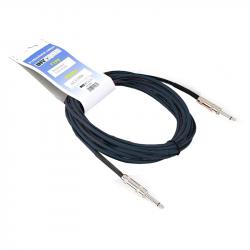 Инструментальный кабель, 6,3 джек моно  6,3 джек моно, длина 4 м (черный) INVOTONE ACI1004/BK