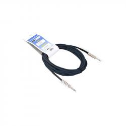 Инструментальный кабель, 6,3 джек моно  6,3 джек моно, длина 5 м (черный) INVOTONE ACI1005/BK