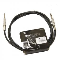 Инструментальный кабель, 6,3 джек моно  6,3 джек моно, длина 2 м (черный) INVOTONE ACI1302/BK