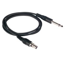 Гитарный кабель для поясных передатчиков AKG PT, разъёмы Jack/miniXLR AKG MKG L