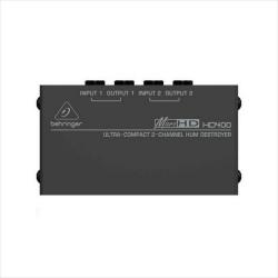 2-х канальный подавитель сетевого фона и шумов / пассивный DI-box BEHRINGER HD400
