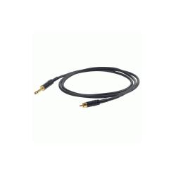 Сценический инструментальный кабель, 6.3 джек моно  RCA, длина - 1.5 м PROEL CHLP220LU15