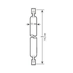 Лампа галогеновая 230В/500Вт. R7S OSRAM 64702