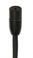 Высококачественный, сверхминиатюрный петличный микрофон (чёрный) SENNHEISER MKE 2-4 GOLD С