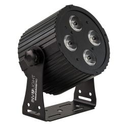 Светодиодный прожектор 4 x12 Вт RGBWA/UV 6-в-1 мультичип INVOLIGHT SLIMPAR412PRO