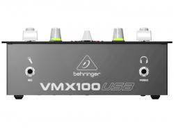 Микшер для DJ, 2-канальный,Встроенный USB-интерфейс, МАС, РС BEHRINGER VMX100USB