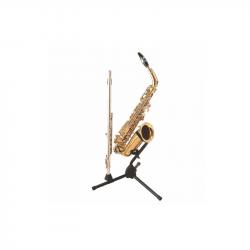 Стойка для саксофона, с доп.держателем для флейты/кларнета, черная ONSTAGE SXS7101B