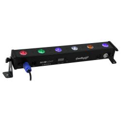 LED панель, 6 шт. х 12 Вт RGBWA+UV, DMX-512 INVOLIGHT PAINTBAR HEX6P