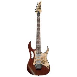 Электрогитара, именная модель Steve Vai, с кейсом IBANEZ JEM77WDP-CNL Steve Vai Signature Charcoal Brown Low Gloss