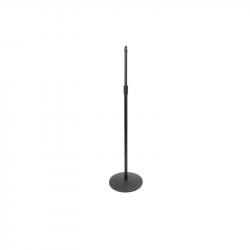 Микpoфонная стойка, прямая, круглое основание, регулируемая высота,черная ONSTAGE MS9212