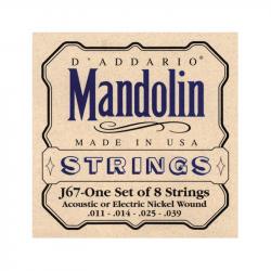 Струны для мандолины, Nickel D'ADDARIO J67